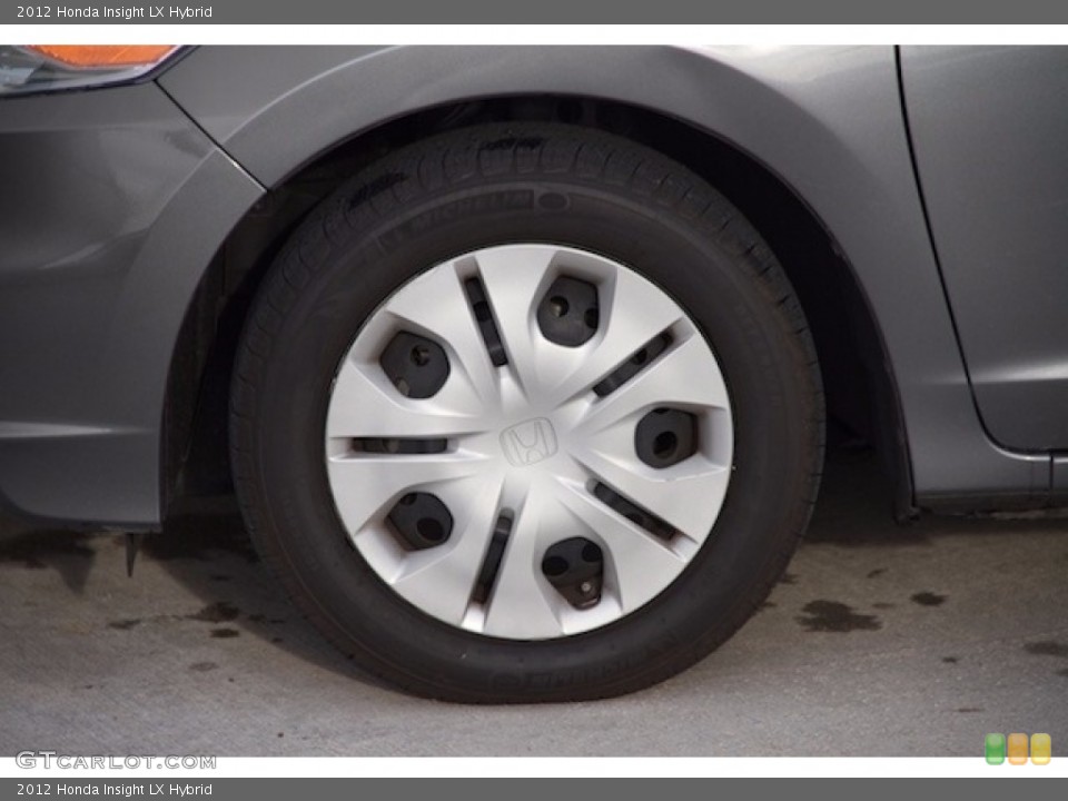 2012 Honda Insight LX Hybrid Wheel and Tire Photo #138716481