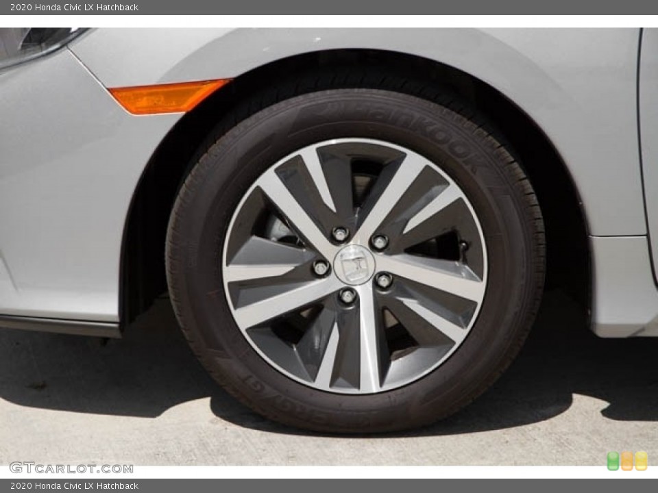 2020 Honda Civic LX Hatchback Wheel and Tire Photo #138718941