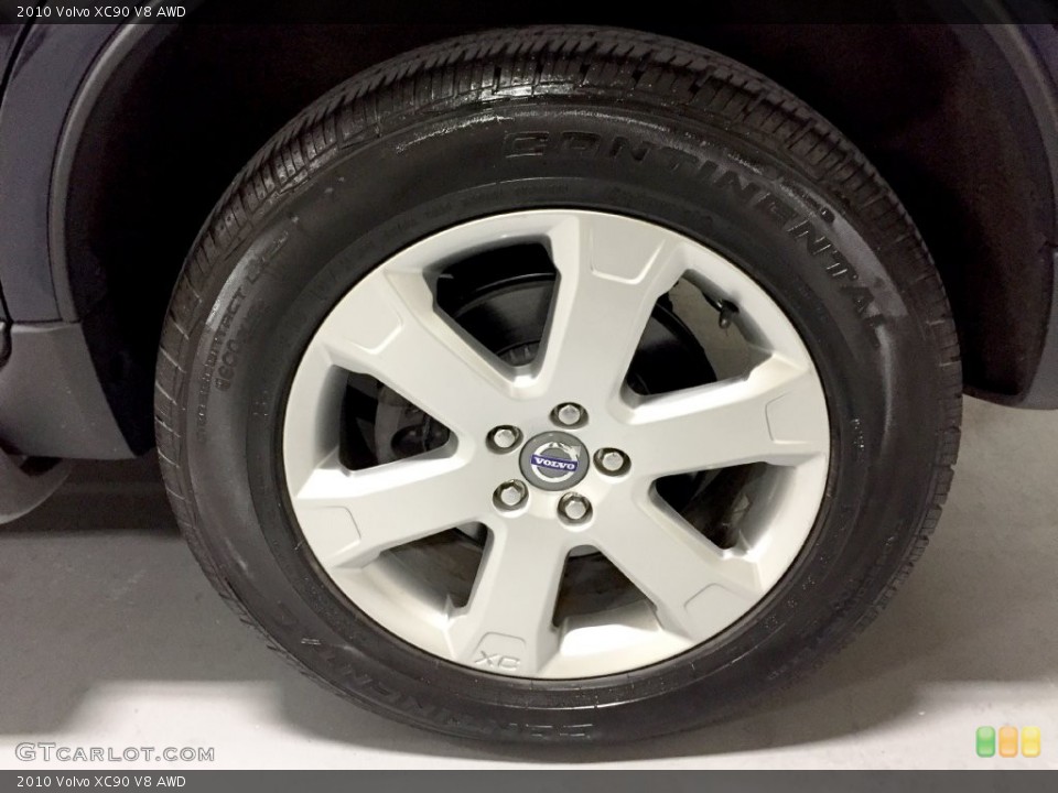 2010 Volvo XC90 V8 AWD Wheel and Tire Photo #138720774
