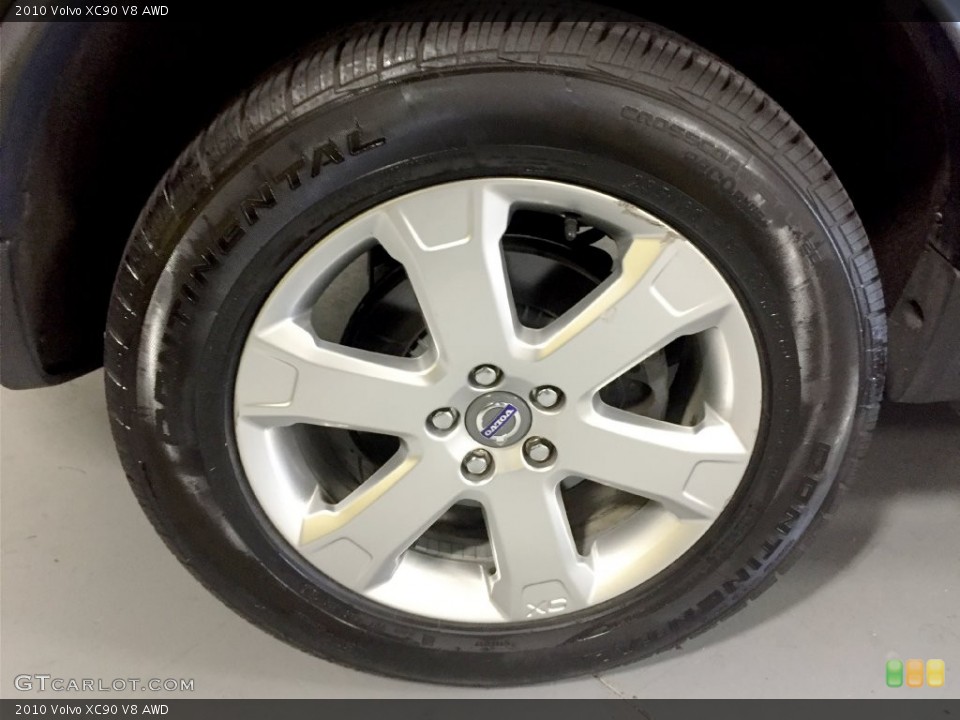 2010 Volvo XC90 V8 AWD Wheel and Tire Photo #138720810