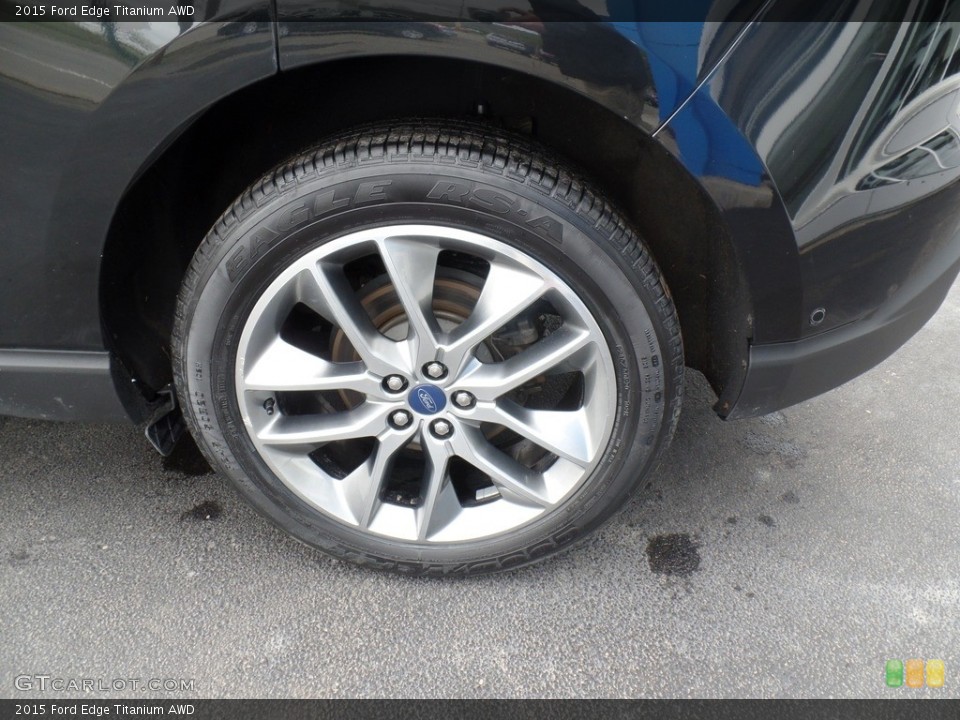 2015 Ford Edge Titanium AWD Wheel and Tire Photo #138721371