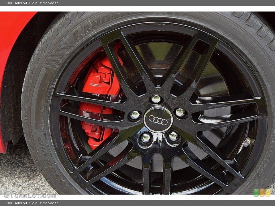2008 Audi S4 4.2 quattro Sedan Wheel and Tire Photo #138732981