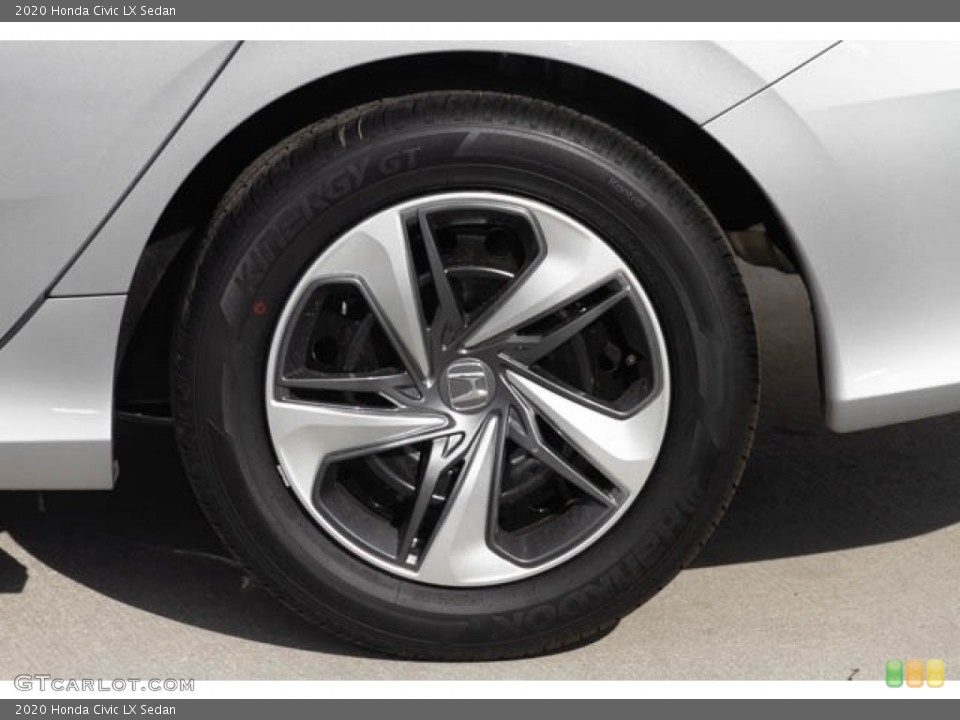 2020 Honda Civic LX Sedan Wheel and Tire Photo #138736146