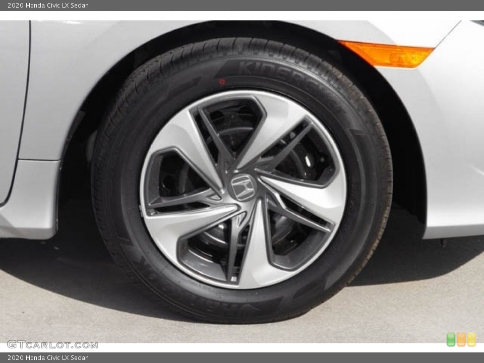 2020 Honda Civic LX Sedan Wheel and Tire Photo #138736173