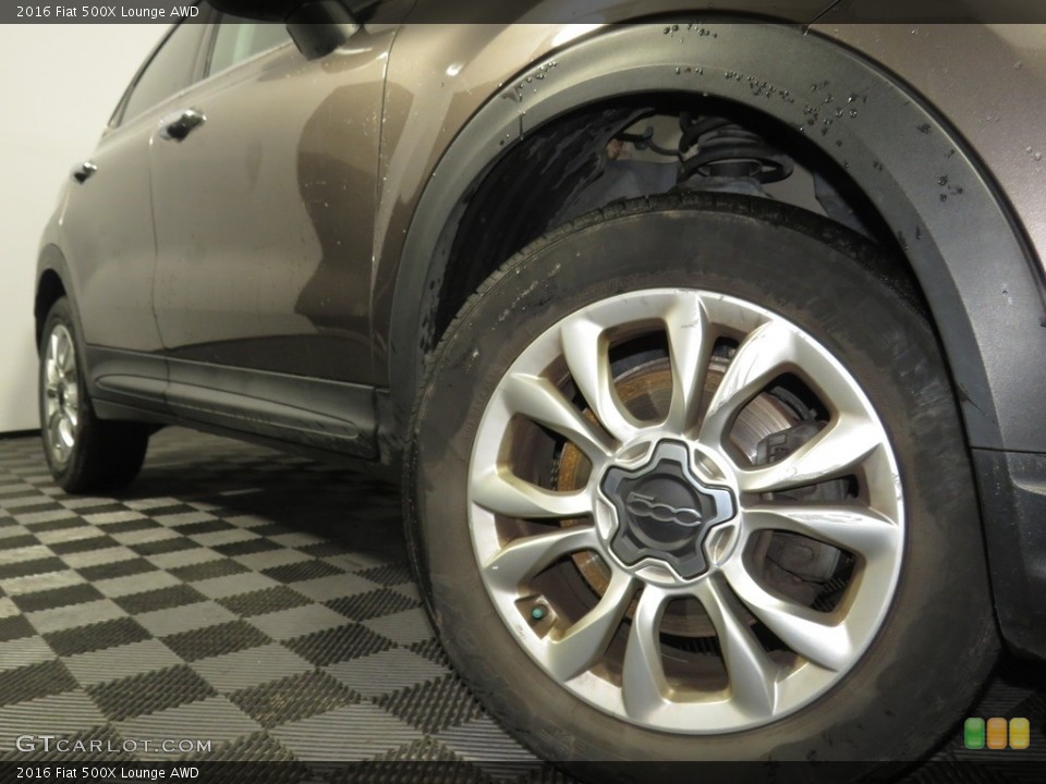 2016 Fiat 500X Lounge AWD Wheel and Tire Photo #138736884