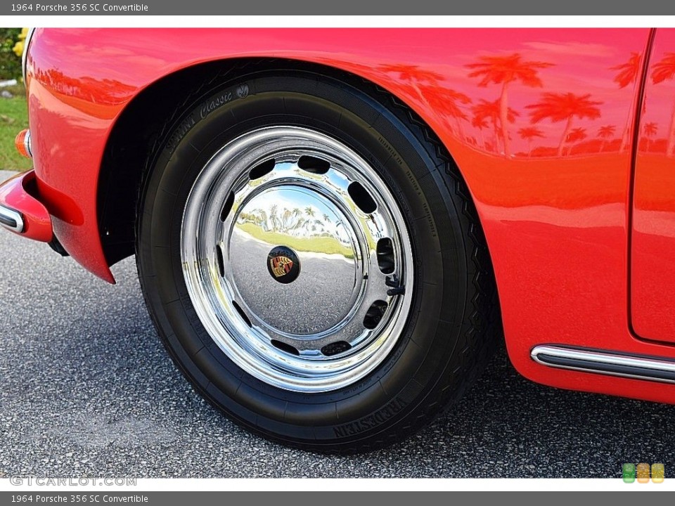 1964 Porsche 356 SC Convertible Wheel and Tire Photo #138737454