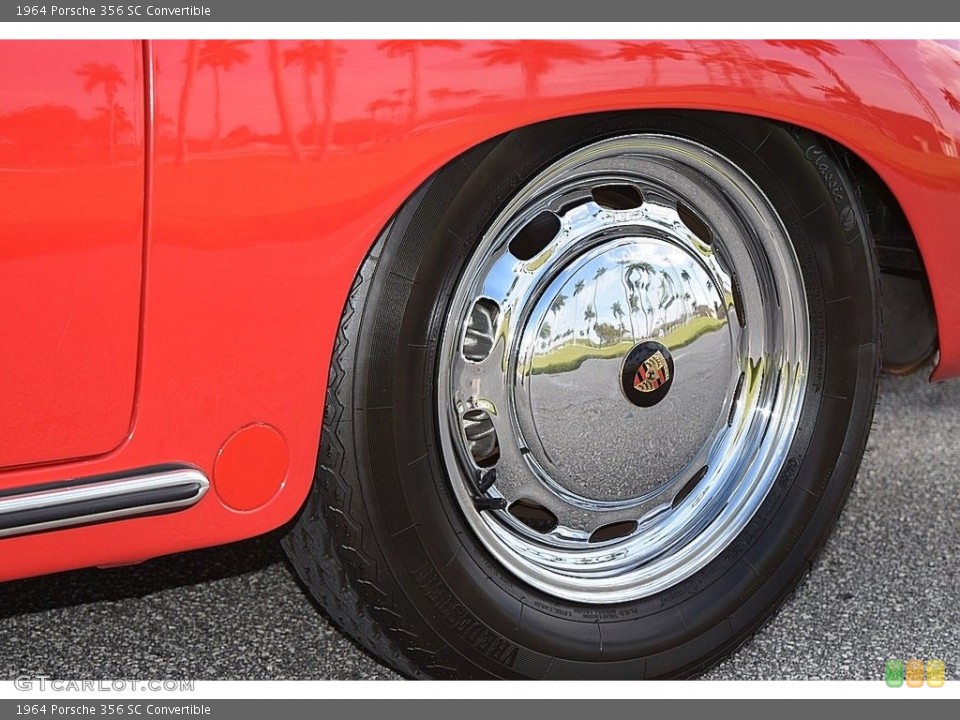 1964 Porsche 356 SC Convertible Wheel and Tire Photo #138737487