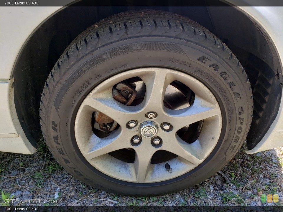 2001 Lexus GS 430 Wheel and Tire Photo #138755439