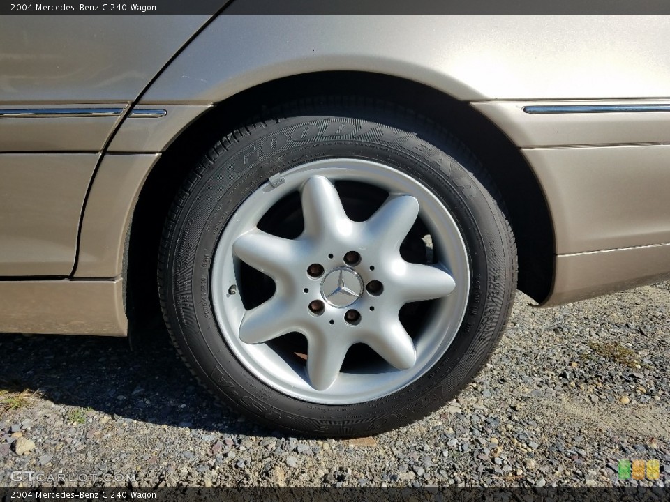 2004 Mercedes-Benz C 240 Wagon Wheel and Tire Photo #138756801