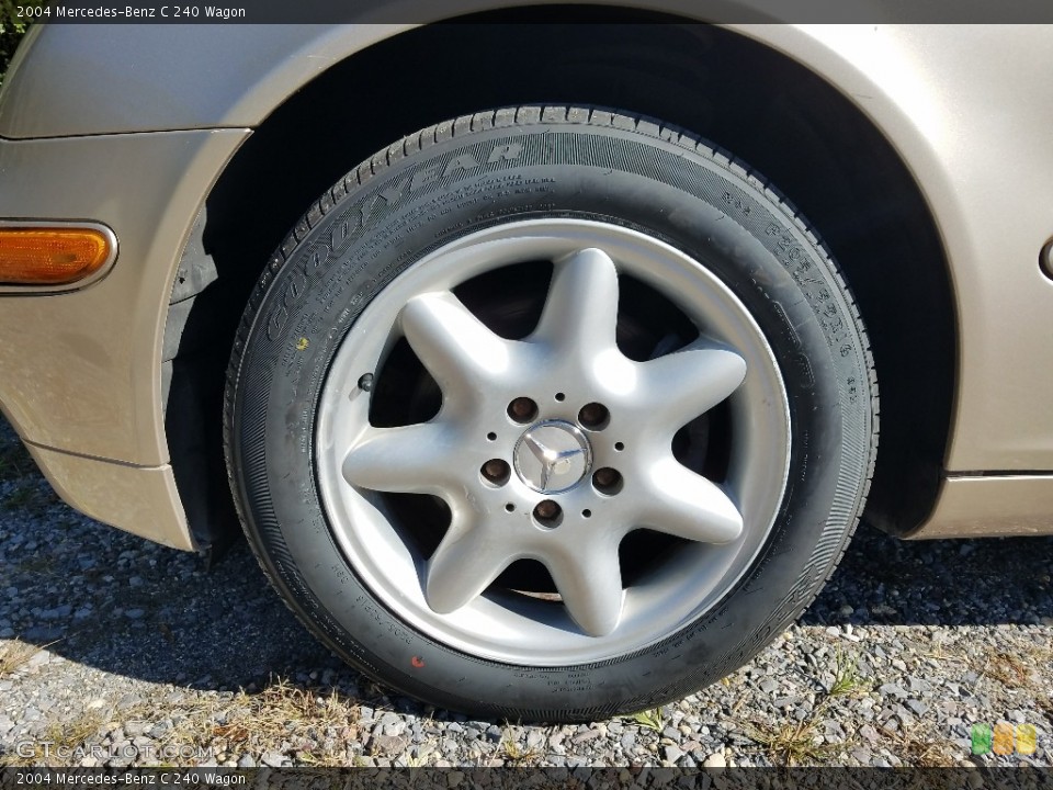 2004 Mercedes-Benz C 240 Wagon Wheel and Tire Photo #138756816