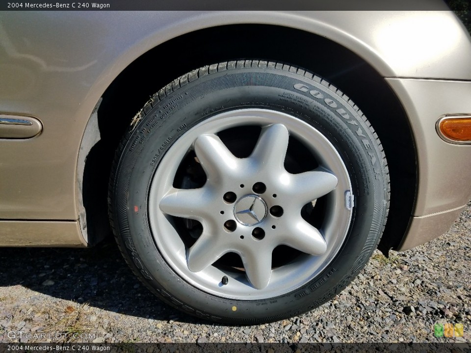 2004 Mercedes-Benz C 240 Wagon Wheel and Tire Photo #138756831
