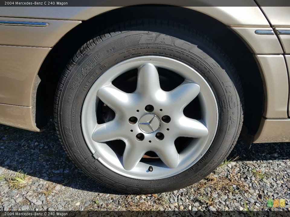2004 Mercedes-Benz C 240 Wagon Wheel and Tire Photo #138756849