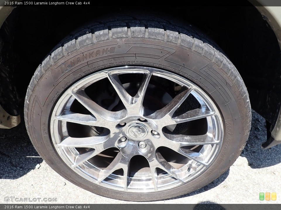 2016 Ram 1500 Custom Wheel and Tire Photo #138769062