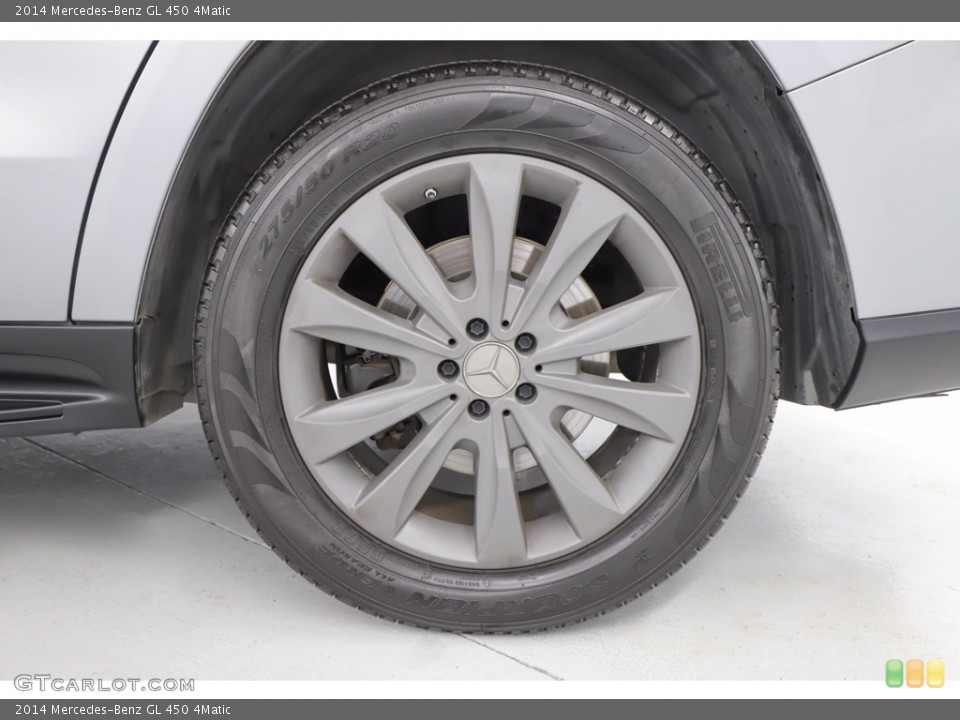 2014 Mercedes-Benz GL 450 4Matic Wheel and Tire Photo #138769455