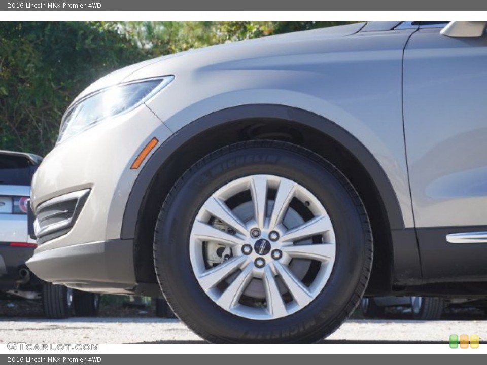 2016 Lincoln MKX Premier AWD Wheel and Tire Photo #138791184