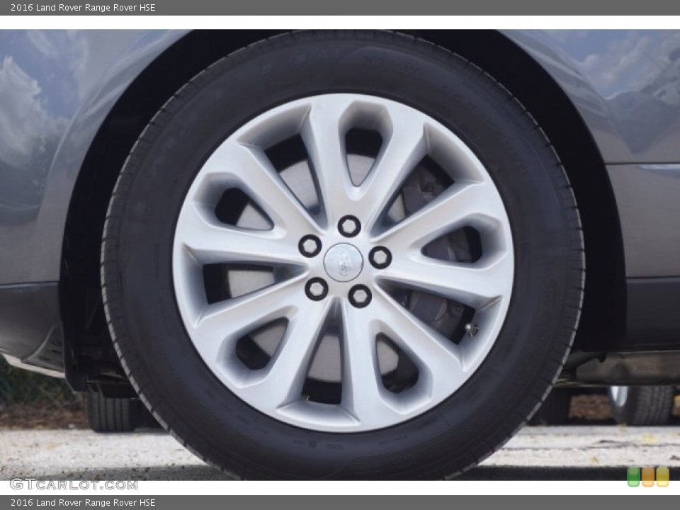2016 Land Rover Range Rover HSE Wheel and Tire Photo #138792945