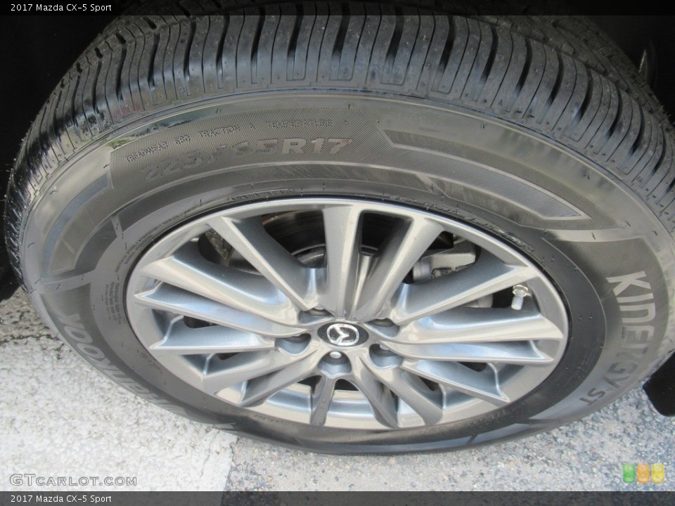 2017 Mazda CX-5 Sport Wheel and Tire Photo #138804299