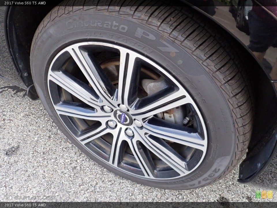 2017 Volvo S60 T5 AWD Wheel and Tire Photo #138805268