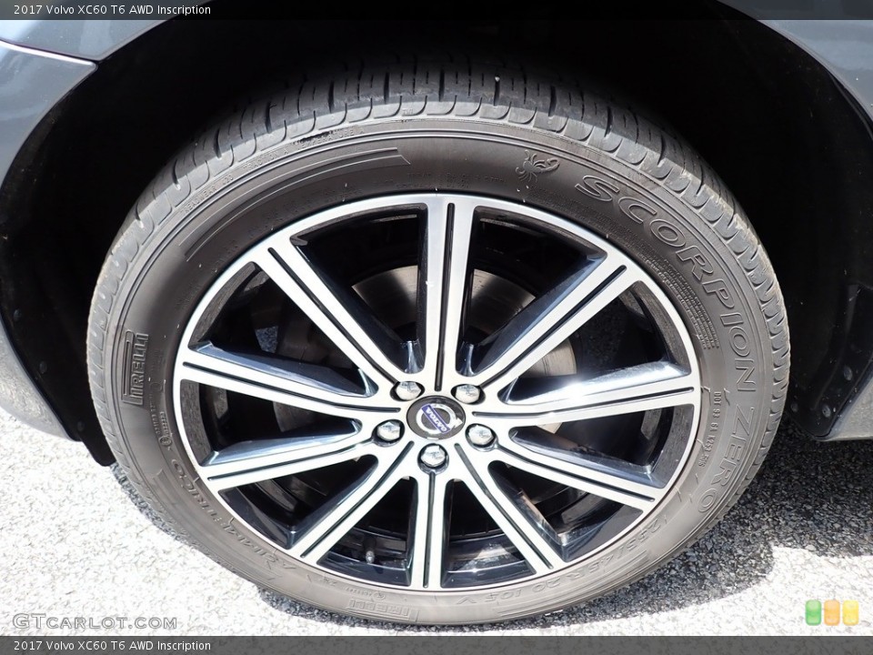 2017 Volvo XC60 T6 AWD Inscription Wheel and Tire Photo #138808322