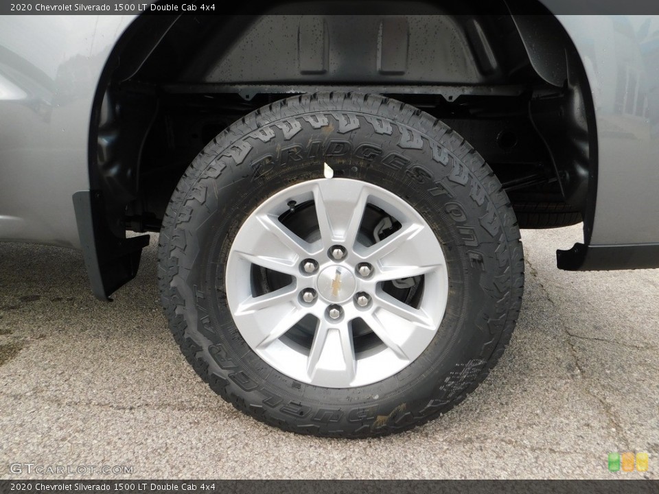2020 Chevrolet Silverado 1500 LT Double Cab 4x4 Wheel and Tire Photo #138809525