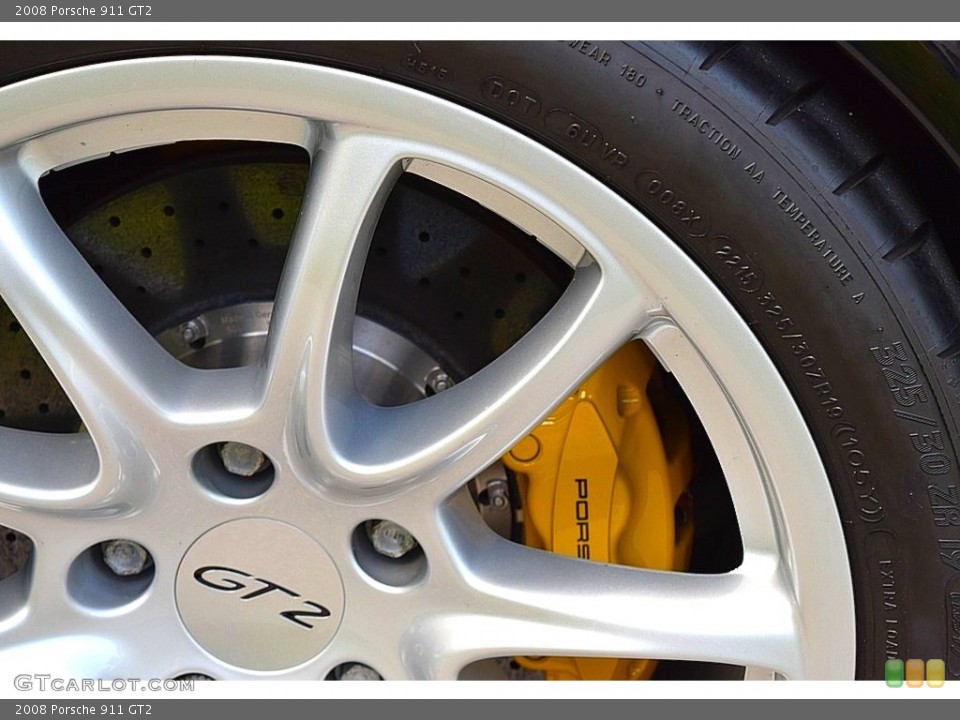 2008 Porsche 911 GT2 Wheel and Tire Photo #138809681