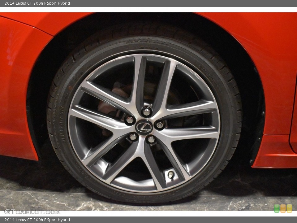 2014 Lexus CT Wheels and Tires