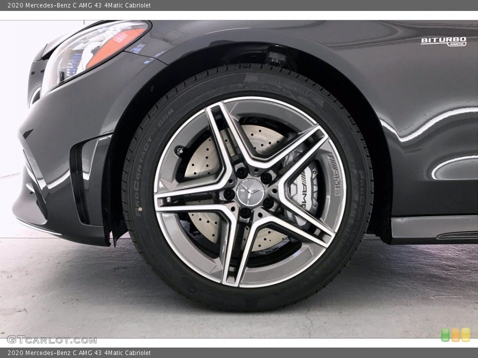 2020 Mercedes-Benz C AMG 43 4Matic Cabriolet Wheel and Tire Photo #138820248