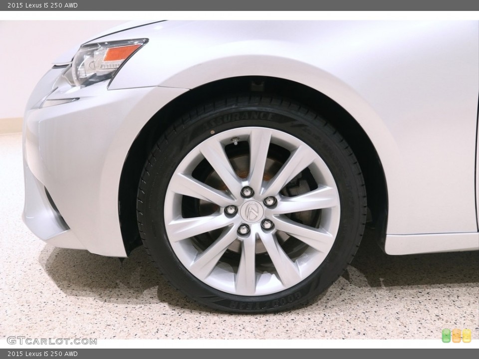 2015 Lexus IS 250 AWD Wheel and Tire Photo #138820991