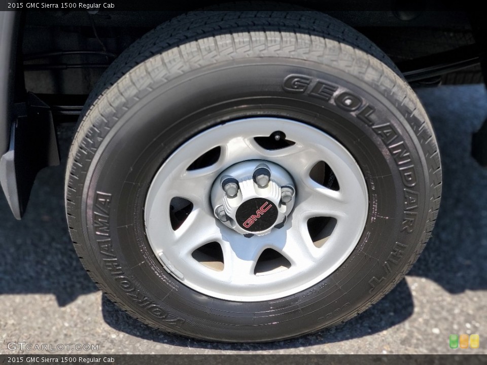 2015 GMC Sierra 1500 Regular Cab Wheel and Tire Photo #138833711