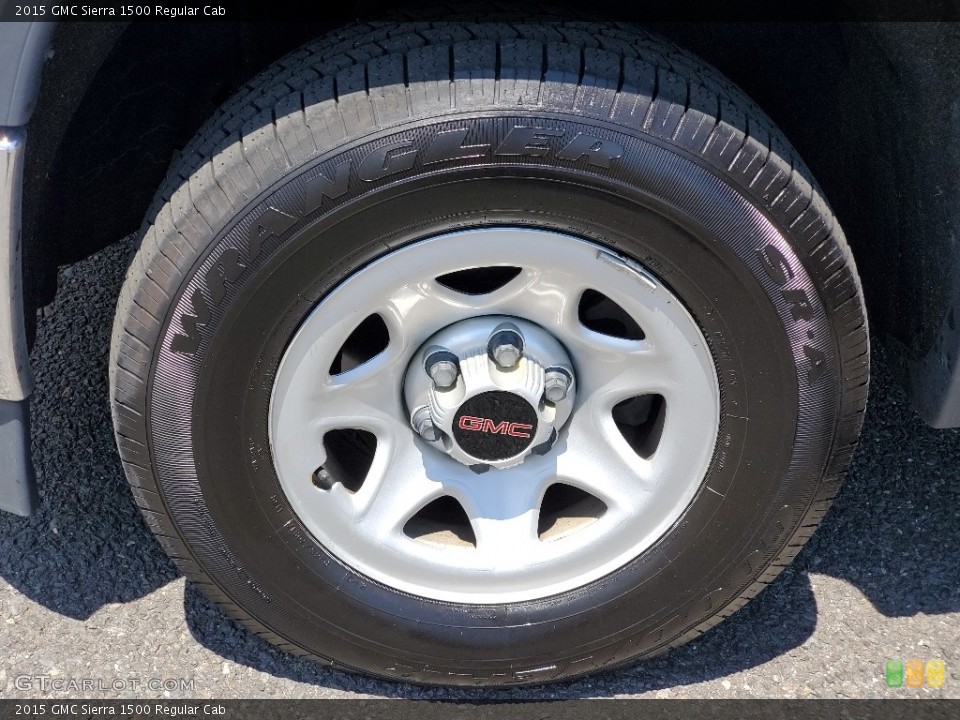 2015 GMC Sierra 1500 Regular Cab Wheel and Tire Photo #138833747