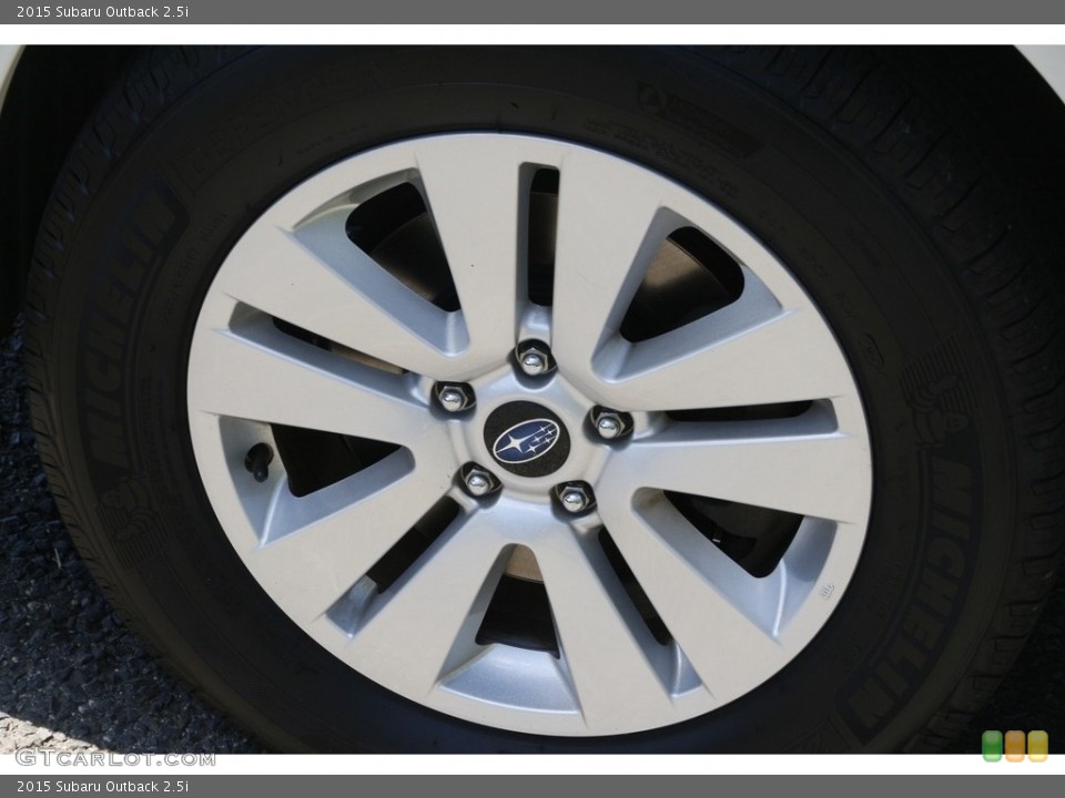 2015 Subaru Outback 2.5i Wheel and Tire Photo #138834149