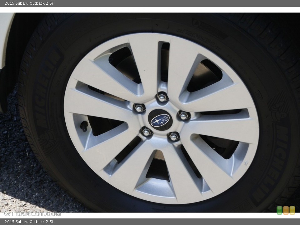 2015 Subaru Outback 2.5i Wheel and Tire Photo #138834173