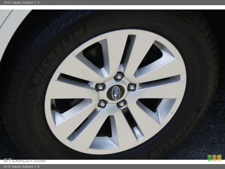 2015 Subaru Outback 2.5i Wheel and Tire Photo #138834191
