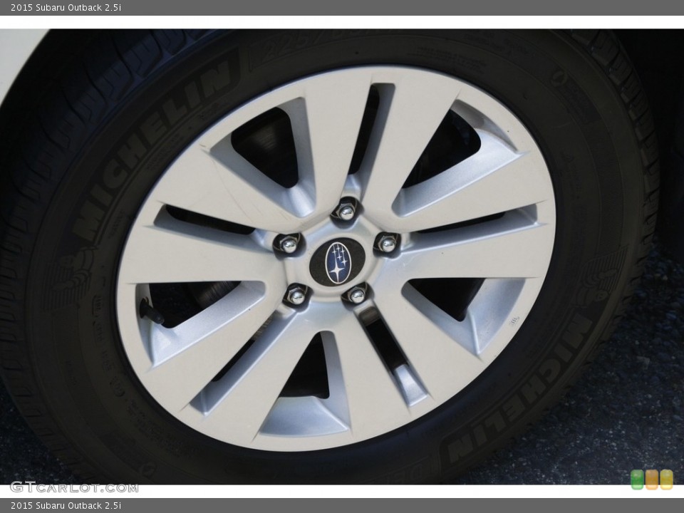2015 Subaru Outback 2.5i Wheel and Tire Photo #138834215
