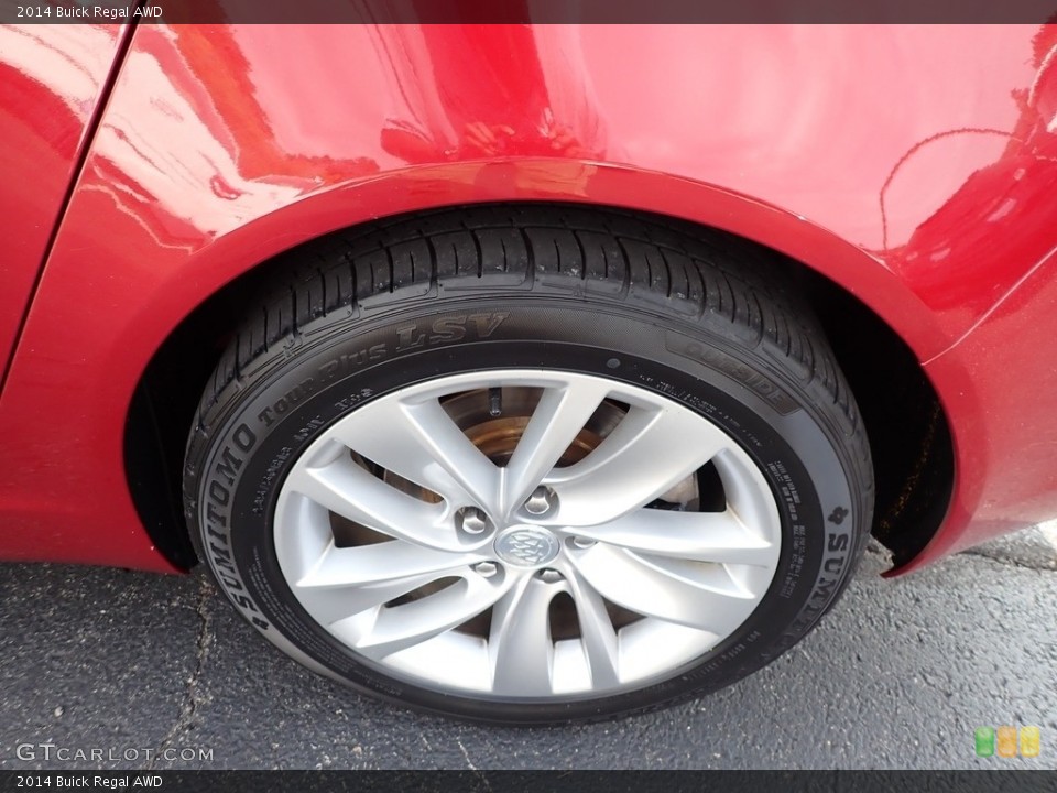 2014 Buick Regal AWD Wheel and Tire Photo #138838220