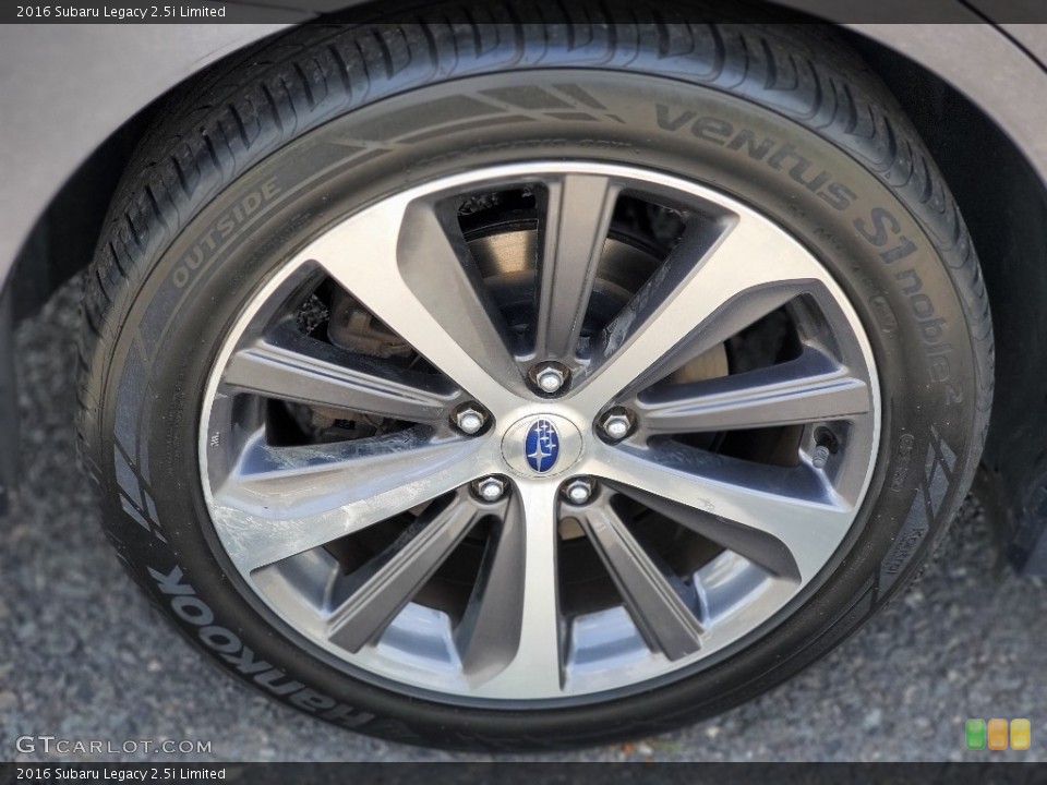 2016 Subaru Legacy 2.5i Limited Wheel and Tire Photo #138839787