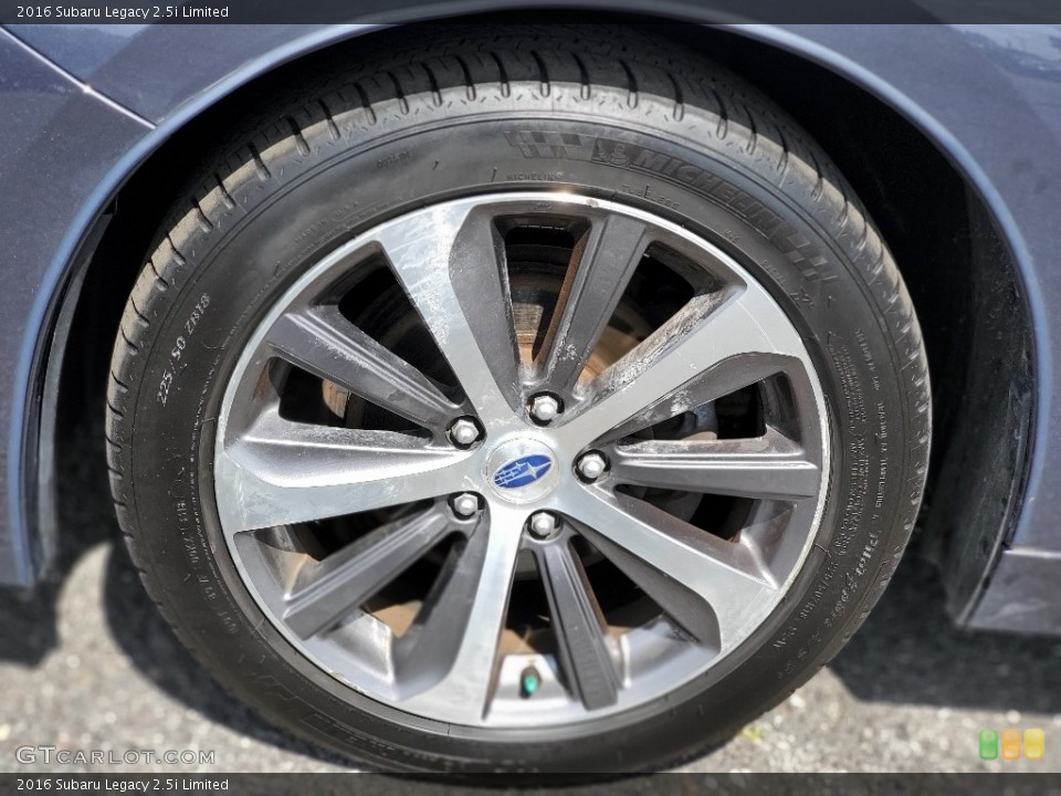 2016 Subaru Legacy 2.5i Limited Wheel and Tire Photo #138839894