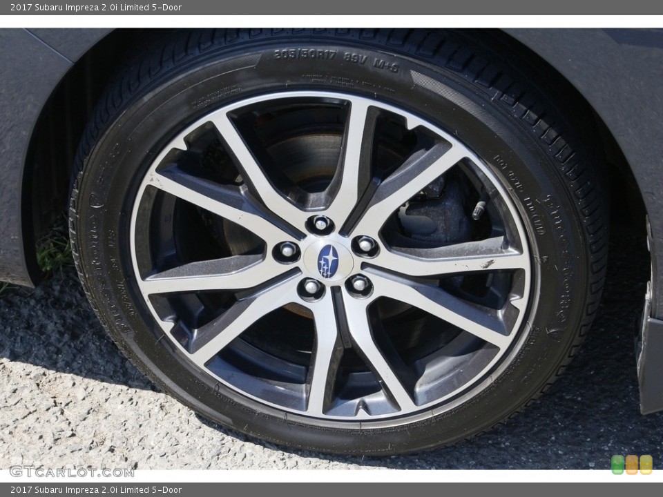 2017 Subaru Impreza 2.0i Limited 5-Door Wheel and Tire Photo #138840533