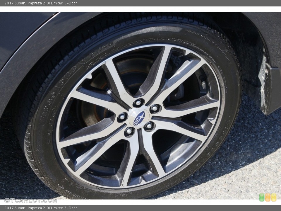 2017 Subaru Impreza 2.0i Limited 5-Door Wheel and Tire Photo #138840587