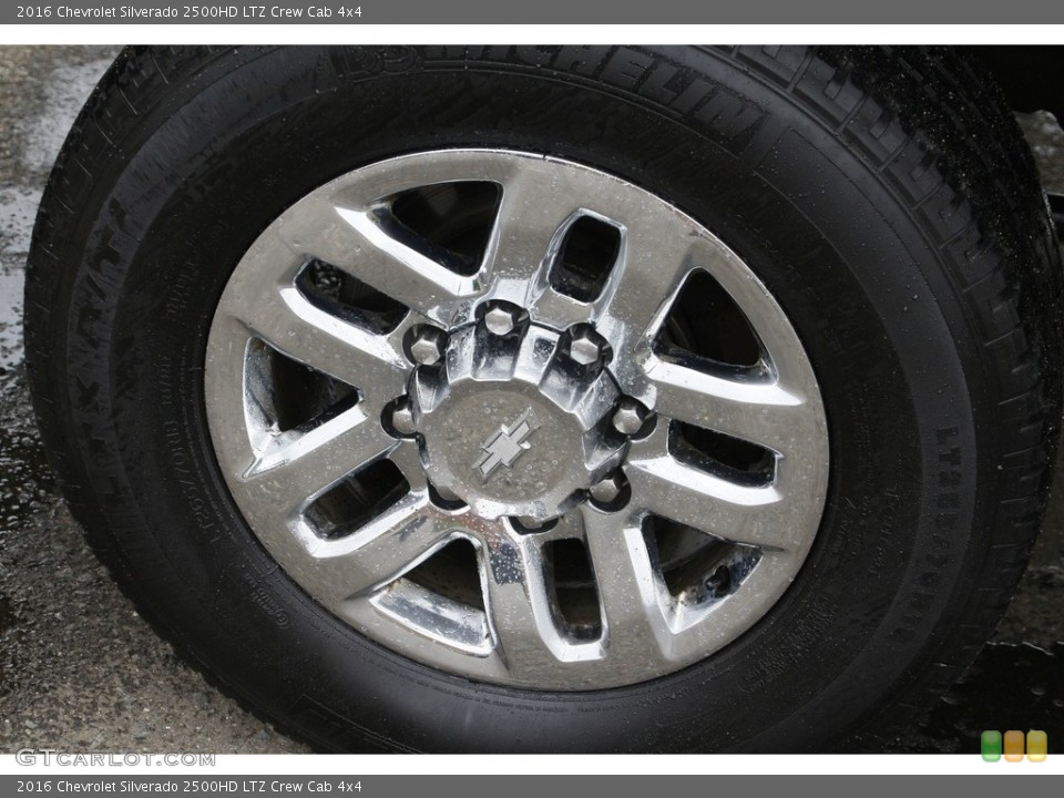 2016 Chevrolet Silverado 2500HD LTZ Crew Cab 4x4 Wheel and Tire Photo #138842795