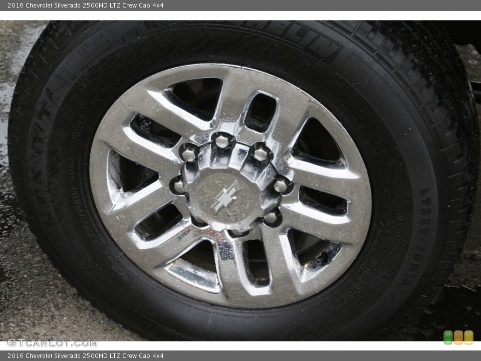 2016 Chevrolet Silverado 2500HD LTZ Crew Cab 4x4 Wheel and Tire Photo #138842813
