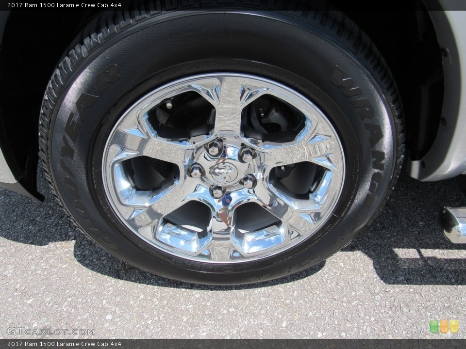 2017 Ram 1500 Laramie Crew Cab 4x4 Wheel and Tire Photo #138844853