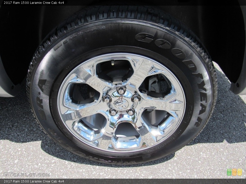 2017 Ram 1500 Laramie Crew Cab 4x4 Wheel and Tire Photo #138844893