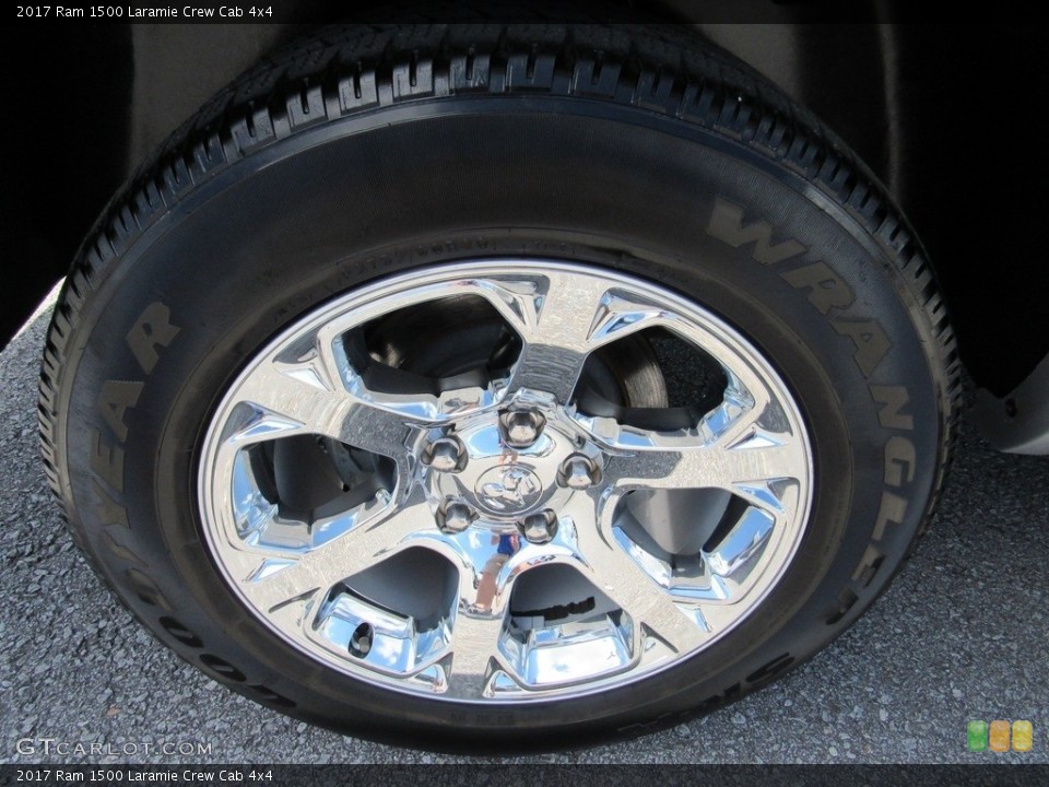 2017 Ram 1500 Laramie Crew Cab 4x4 Wheel and Tire Photo #138844943