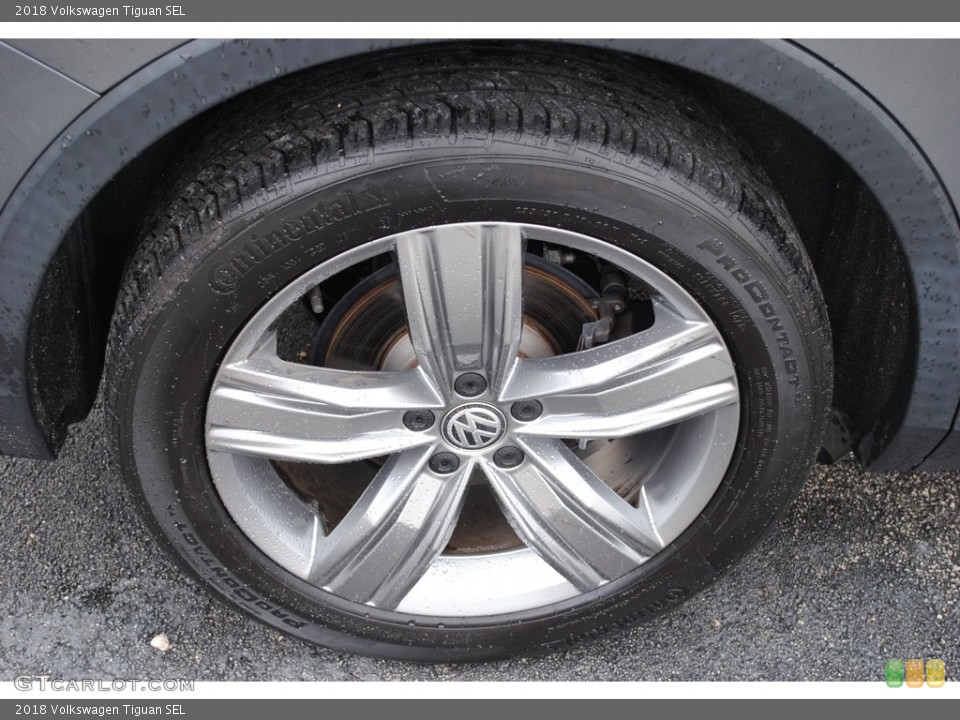 2018 Volkswagen Tiguan SEL Wheel and Tire Photo #138845978