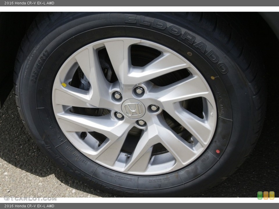 2016 Honda CR-V EX-L AWD Wheel and Tire Photo #138846770