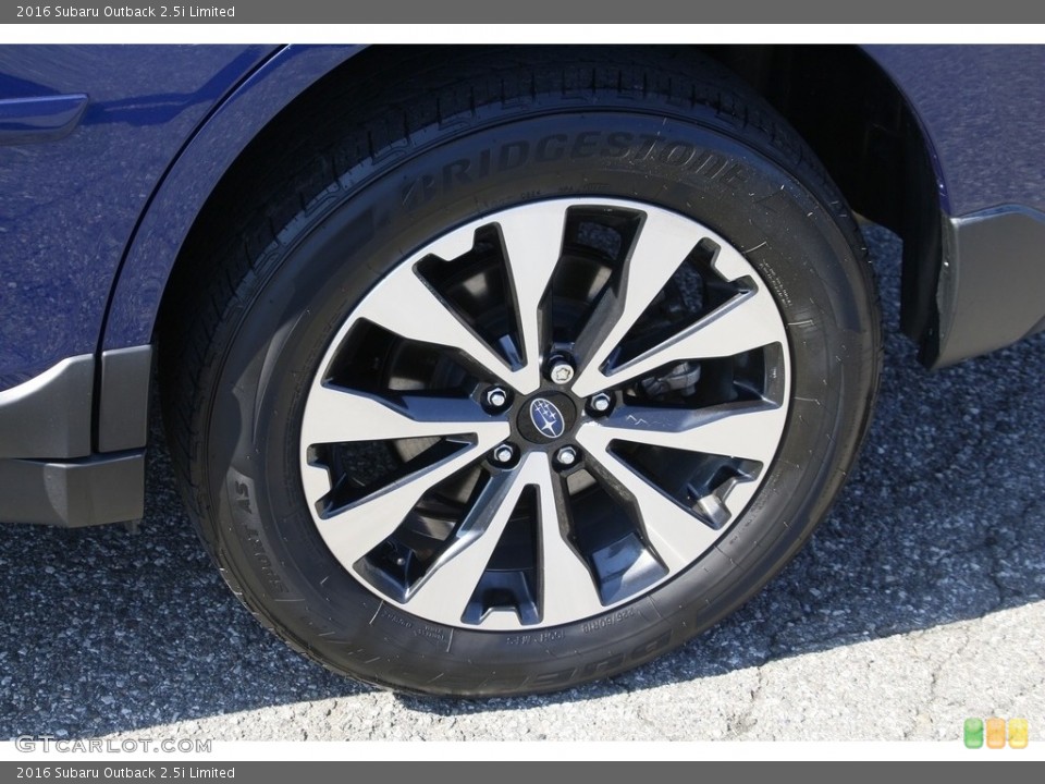 2016 Subaru Outback 2.5i Limited Wheel and Tire Photo #138848528
