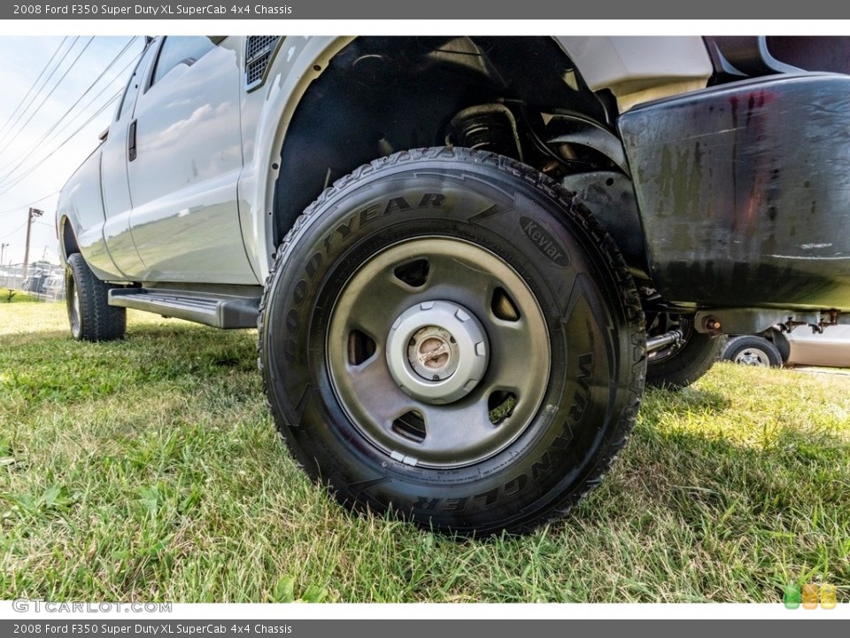 2008 Ford F350 Super Duty XL SuperCab 4x4 Chassis Wheel and Tire Photo #138852221