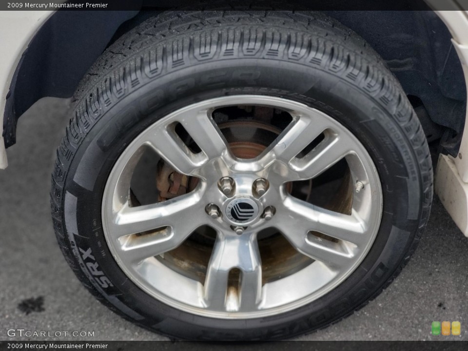 2009 Mercury Mountaineer Premier Wheel and Tire Photo #138854003
