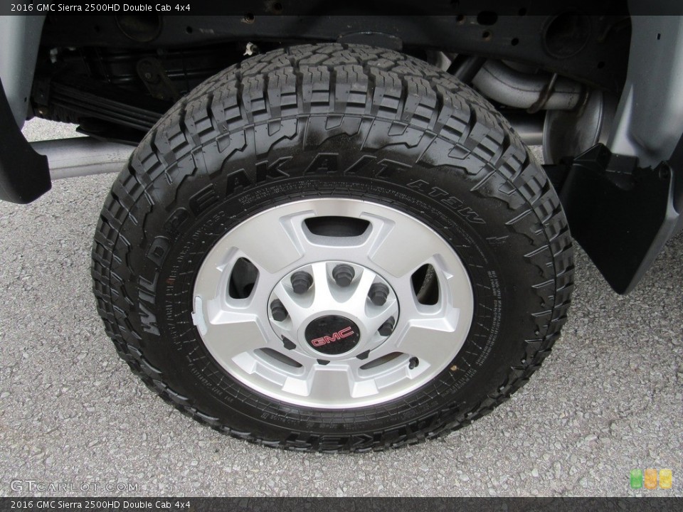 2016 GMC Sierra 2500HD Double Cab 4x4 Wheel and Tire Photo #138859706